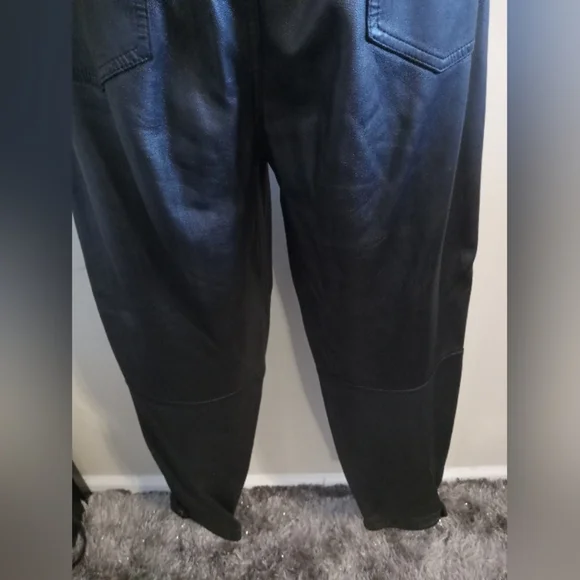 Brand Jonah High Rise Leather Pants Size 27 - Picture 6 of 11